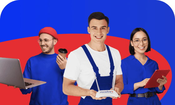 Bizning ustalar sizni barqaror internetga ulashga tayyor!